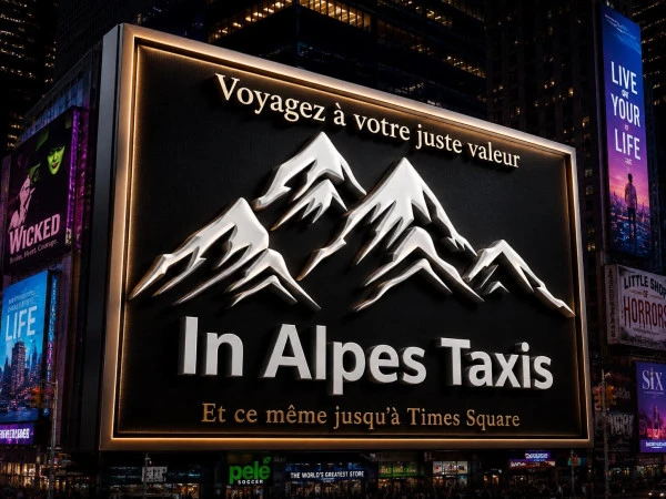 In Alpes taxis Times Square 1