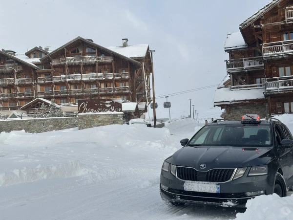 Transfert en taxi depuis et vers Chamrousse